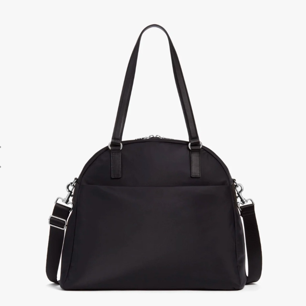 Lo & Sons O.G. Work Bag in Black with Lavender interior